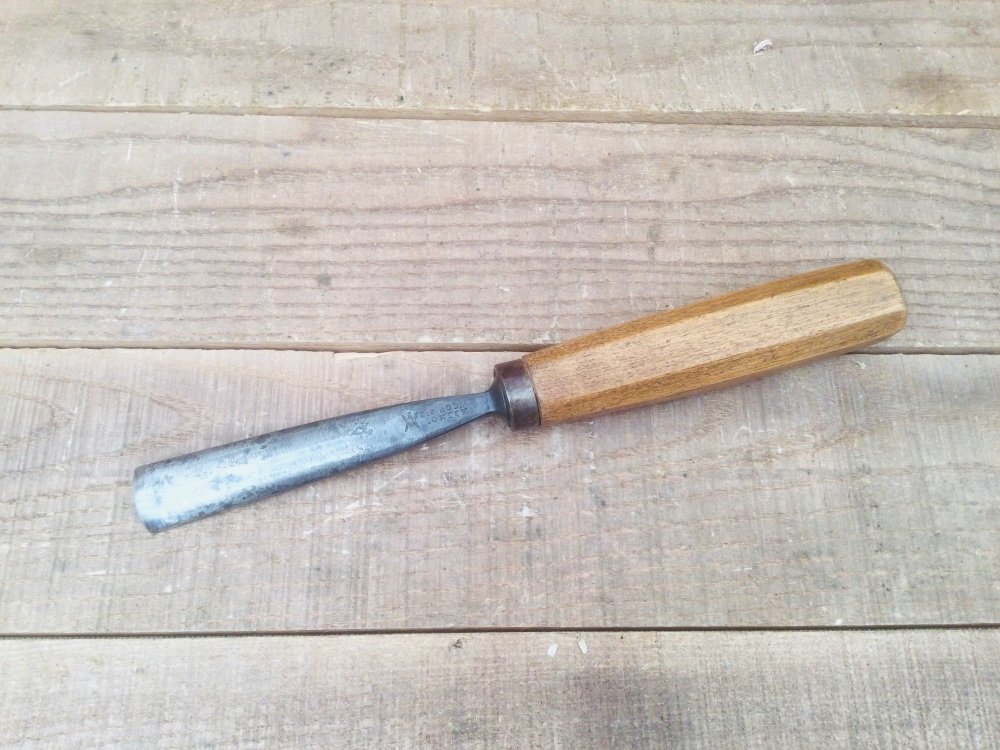 S J ADDIS LONDON  Wood Caving Straight Gouge