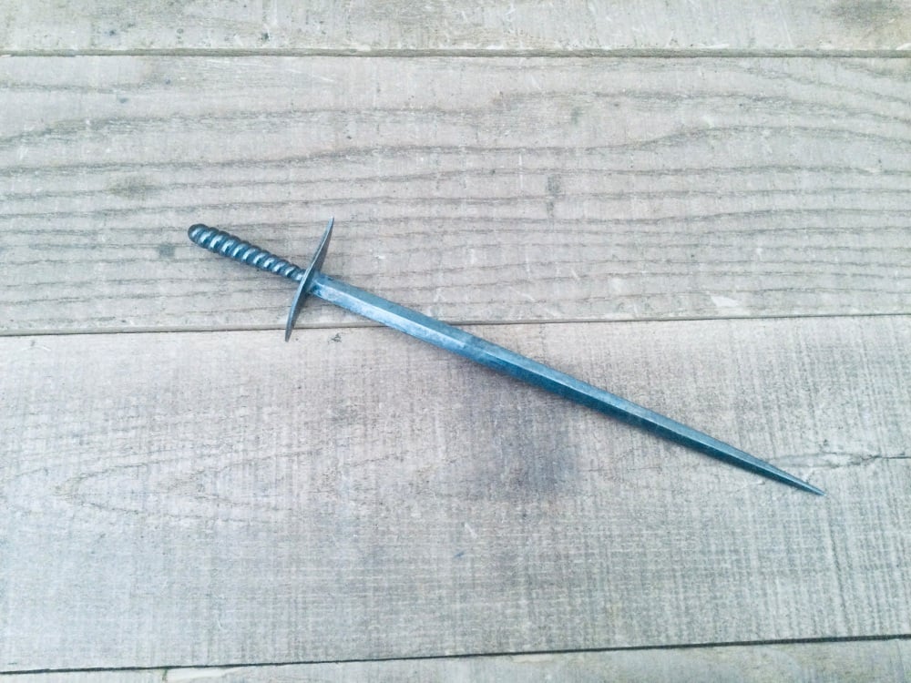 Vintage Letter Opener Silver Plated
