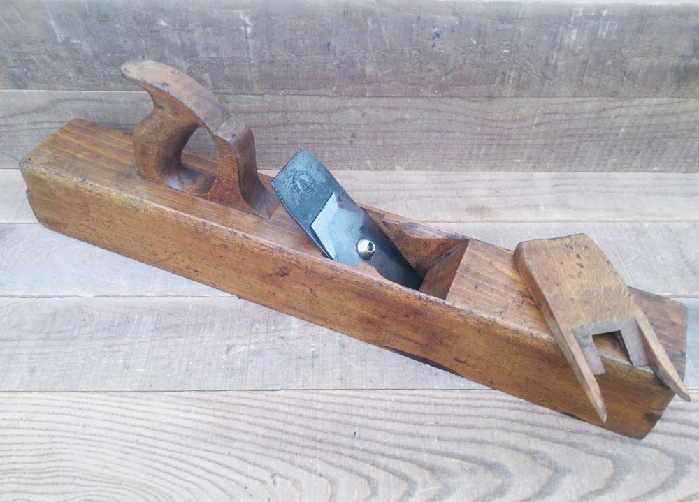 Vintage Alexander’s Stores Beechwood 22” Jointer Plane Robert Sorby 2 ½” Cutter