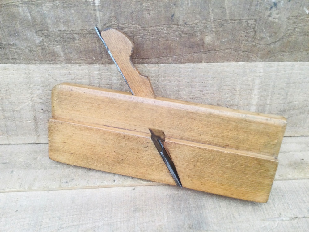 Antique Martin & Shaw Beechwood No. 8 Hollow Moulding Plane