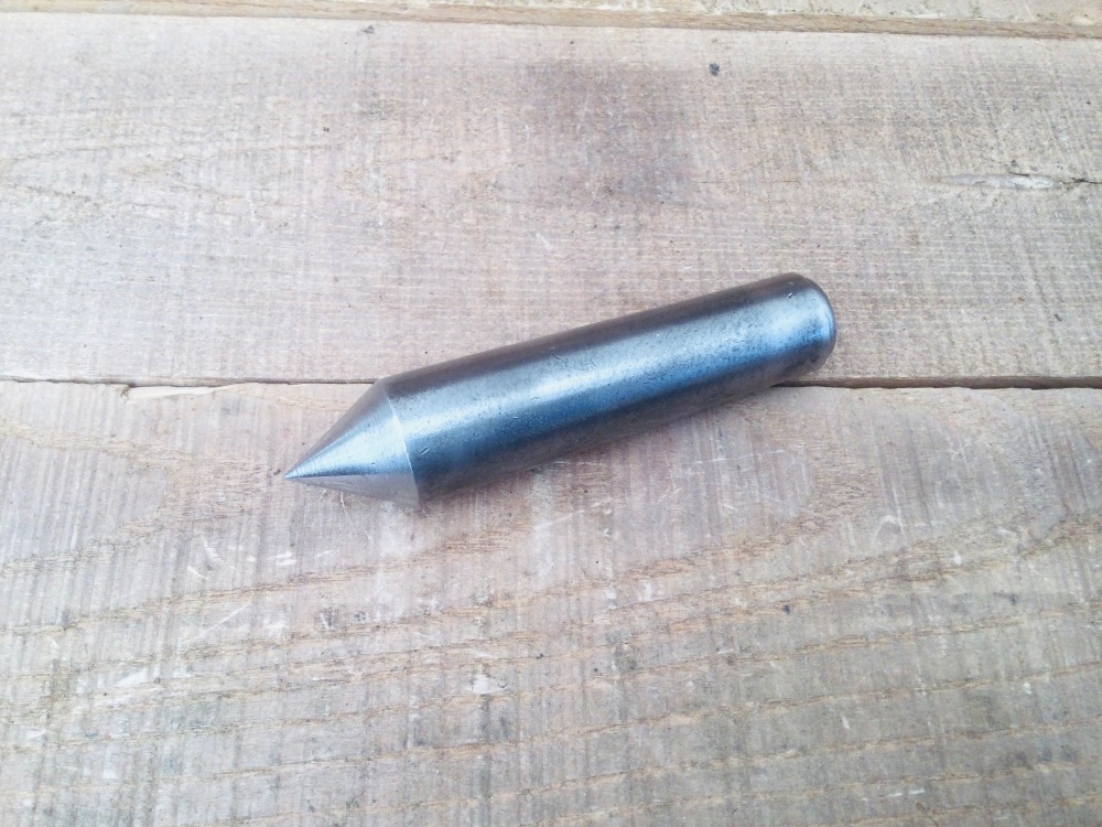 Vintage Large Diameter Engineers Machinists Tapered Dead Centre