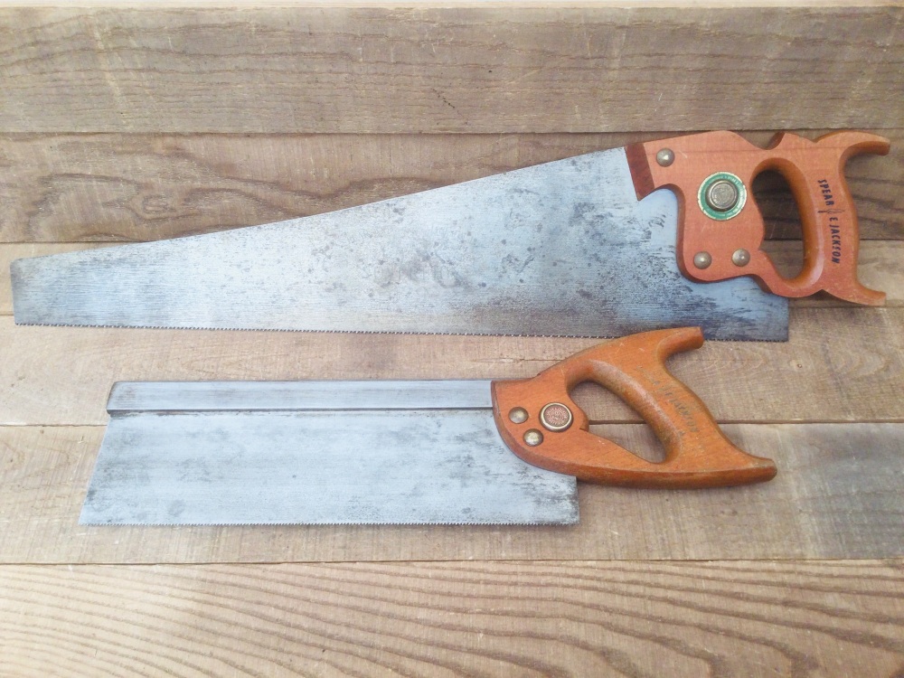 Vintage Spear & Jackson Sovereign No. 179 & Spear & Jackson Tenon Saw