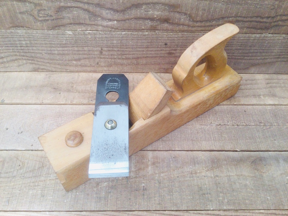 Vintage Invicta Beechwood 14” Smoothing Plane