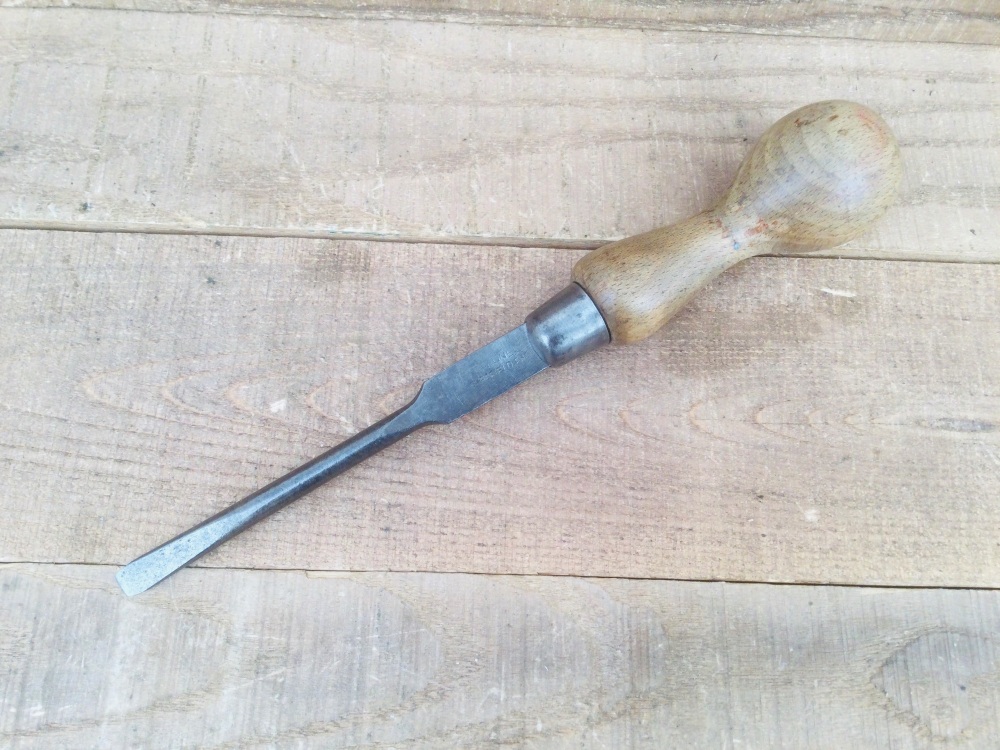 Vintage Colonel Sheffield 9 ½” Cabinetmaker’s Turnscrew Screwdriver