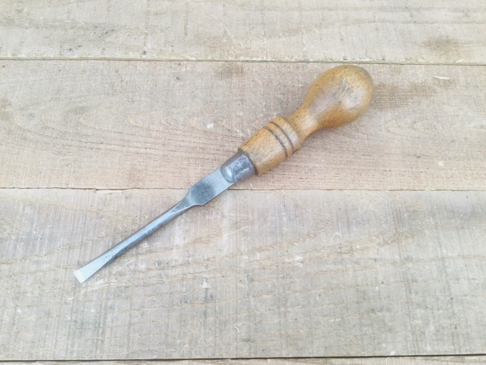 Vintage Sheffield Cabinetmaker’s 8 ½” Turnscrew Screwdriver
