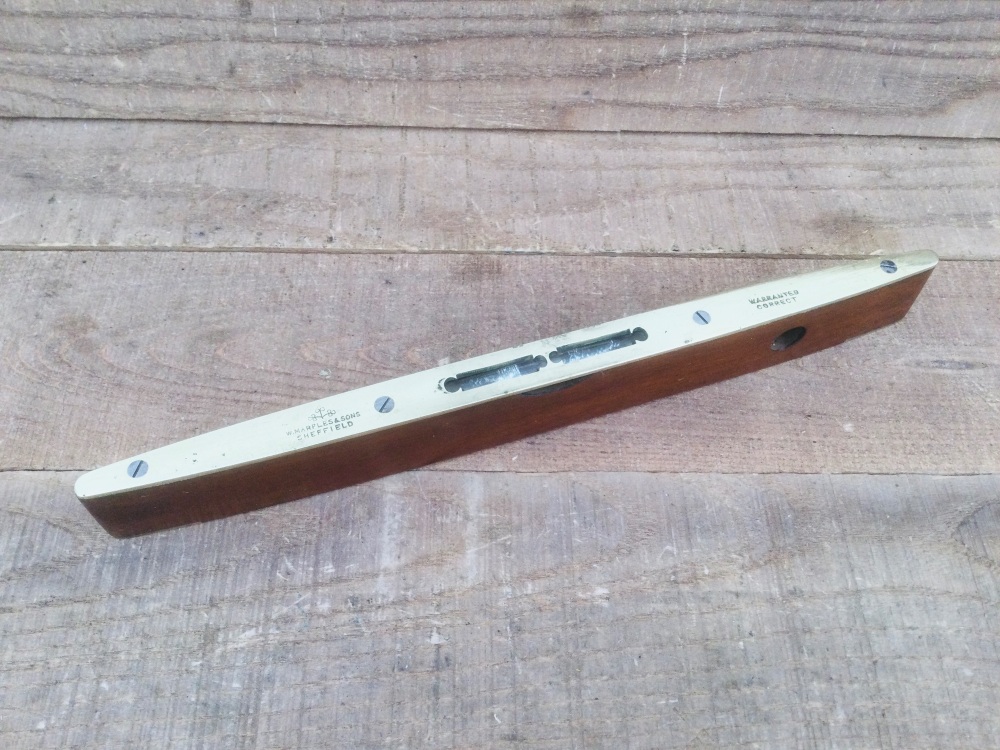 Marples & Sons 12” Brass Plated Combination Spirit Level