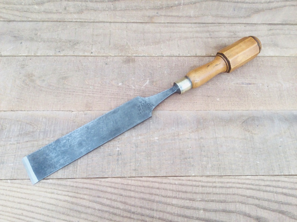 Ward & Payne 1½” Firmer Chisel Octagonal Boxwood Handle