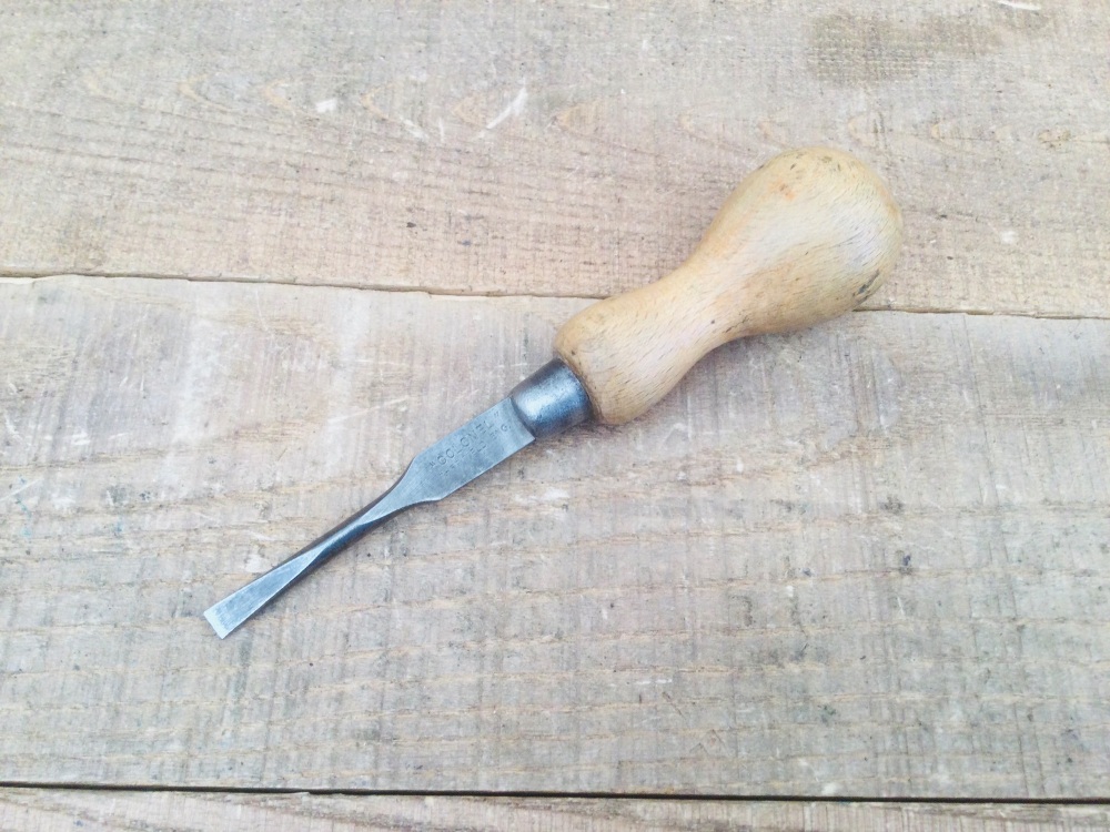 Vintage Colonel Sheffield 5¾” Cabinetmaker’s Turnscrew Screwdriver