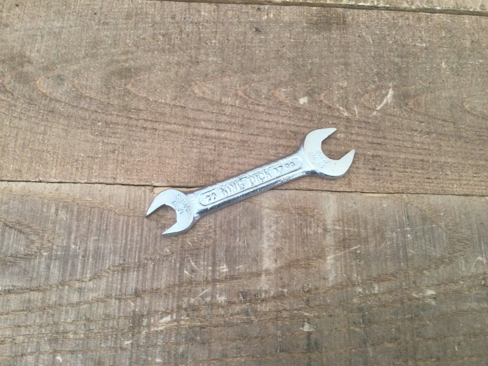 King Dick ODW 202 Open Ended Spanner 1/4BS x 3/16BS 1/8W x 3/16W