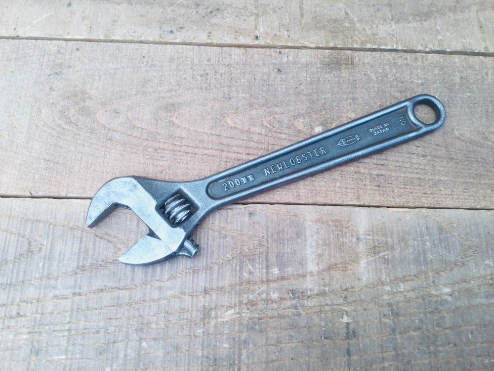 Vintage Newlobster 8” Adjustable Crescent Wrench