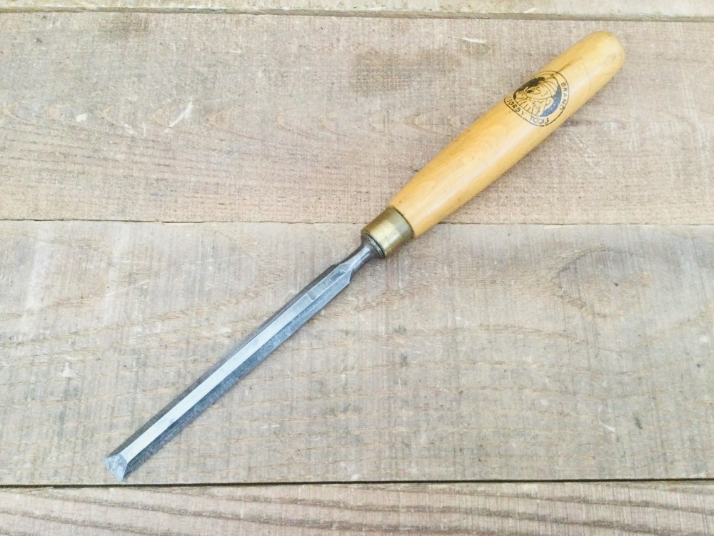 Vintage I Sorby Mr Punch â…œ” Boxwood Bevel Chisel