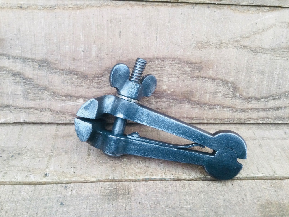 Vintage 5” Cast Steel Machinists Engineers Hand Vice Jewellers Vice 1.1/2” Jaw