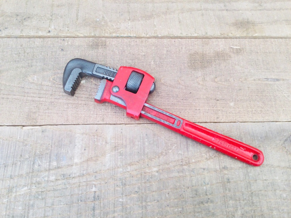 Vintage Super-Ego 8” Stillson Pipe Wrench
