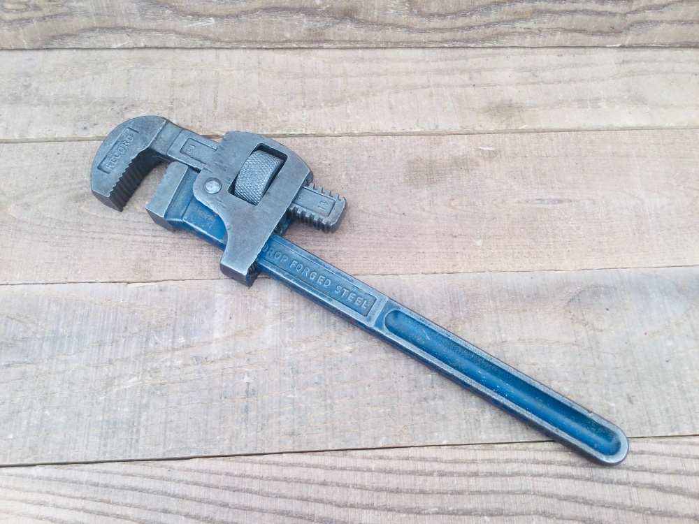 Vintage Record No.14 Stillson Pipe Wrench