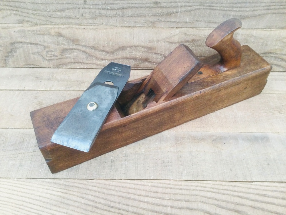 John Moseley & Son London 17” Beechwood Jack Plane 2 ¼” Sorby Cutter
