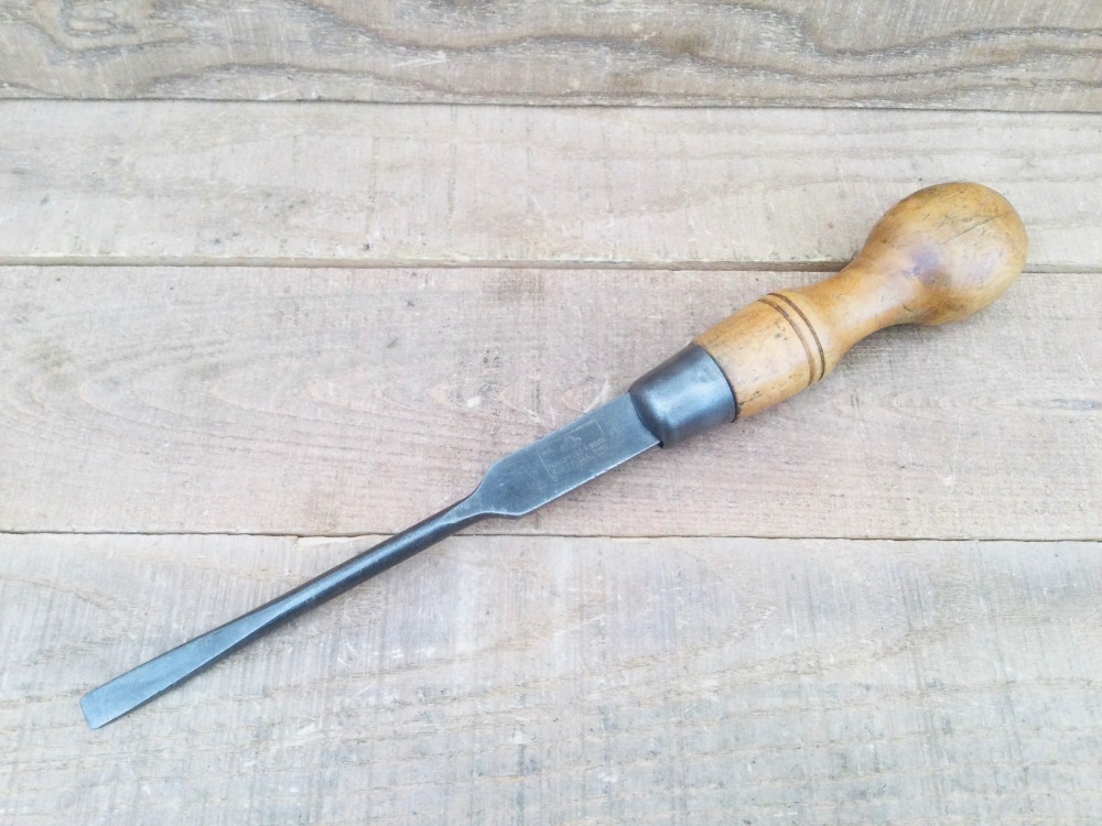 Vintage W Marples & Sons 12½” Boxwood Cabinetmaker’s Turnscrew