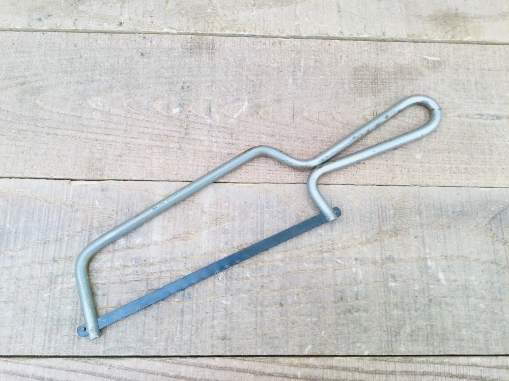 Vintage Major Sheffield 6” Hacksaw & New Eclipse Blade