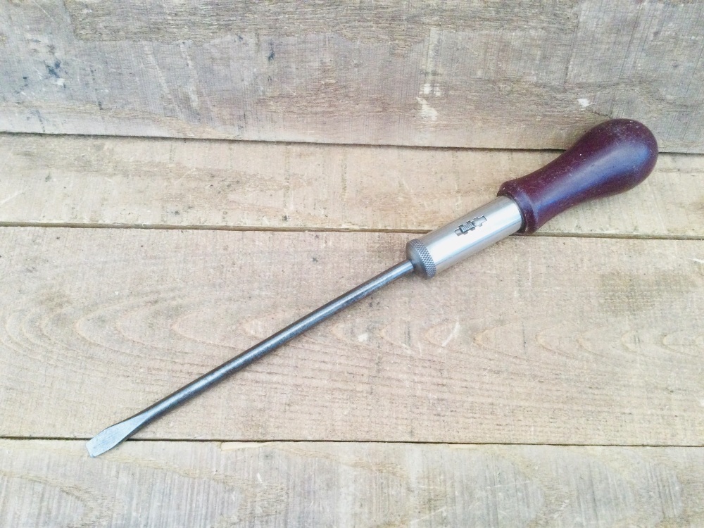 Vintage Guys Hand Tools Model RL 11” Ratchet Screwdriver