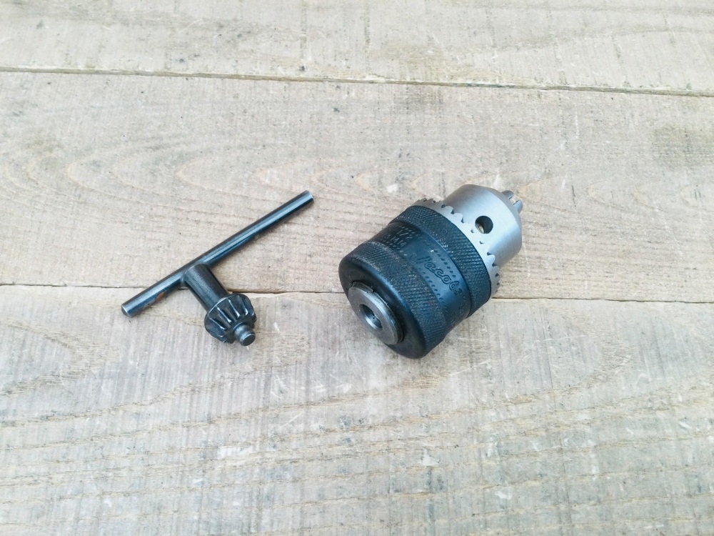 Vintage Jacobs K-13 AC30 Drill Chuck & Key 1.5mm - 13mm - 1/16 - 1/2