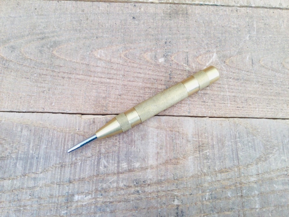 Brass 5” Automatic Centre Punch