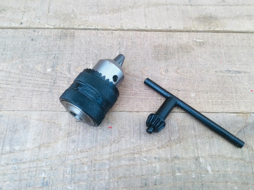 Jacobs Drill Chuck & Key 13SC8/10 - 1/2x20 CAP - 1.5mm - 13mm