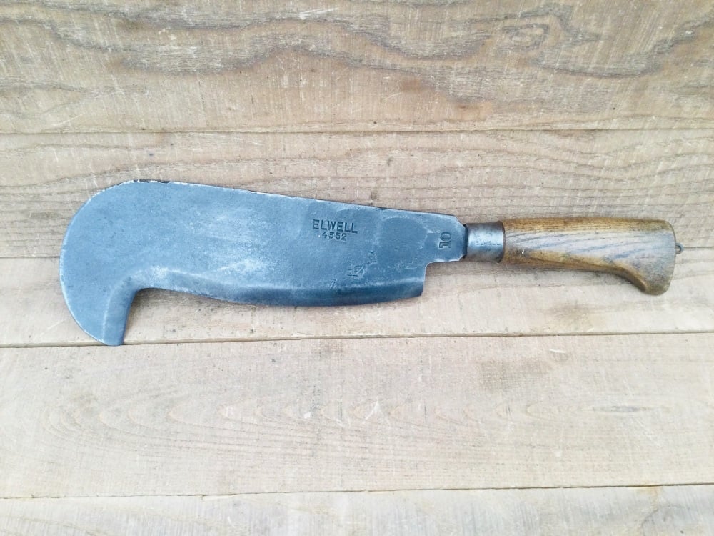 Vintage Elwell 10” Billhook 4352 Pattern