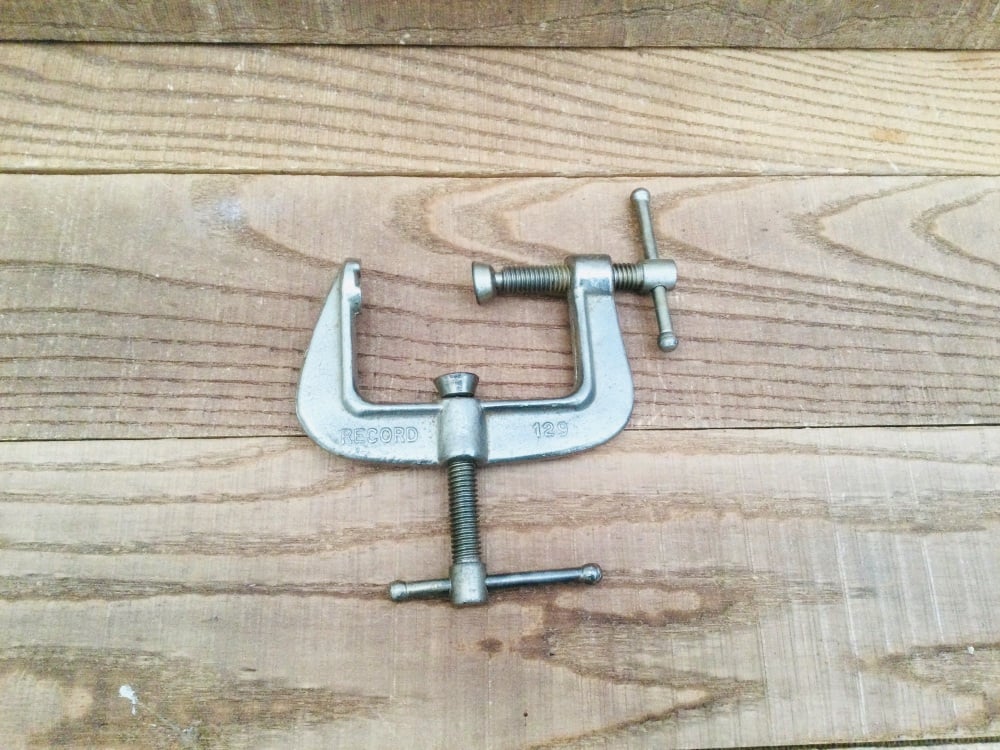 Vintage Record No. 129 Three-Way G Clamp