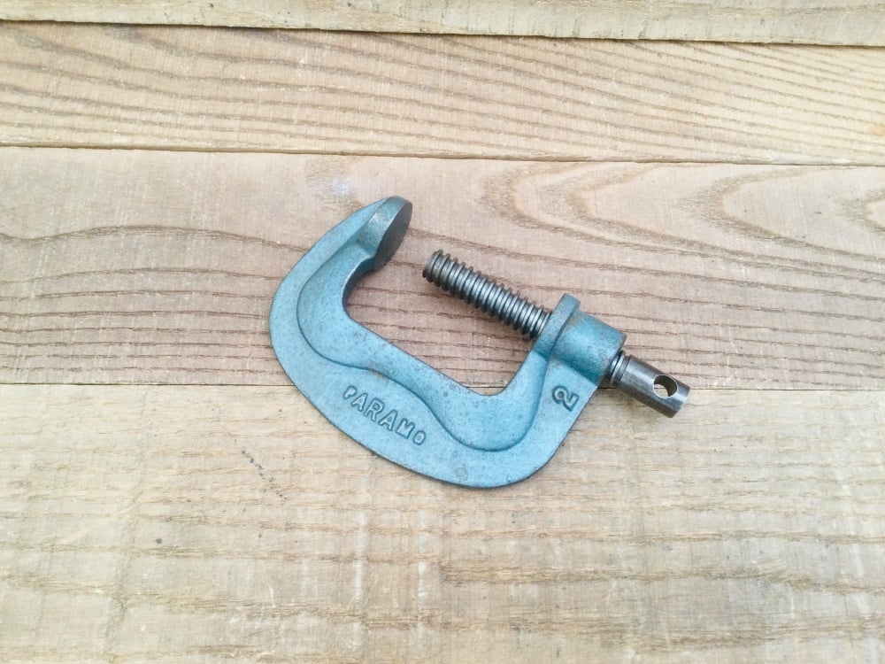 Vintage Paramo Engineers 2” G Clamp Made in England