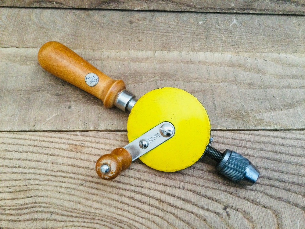 Vintage Squire Single Pinion Hand Drill