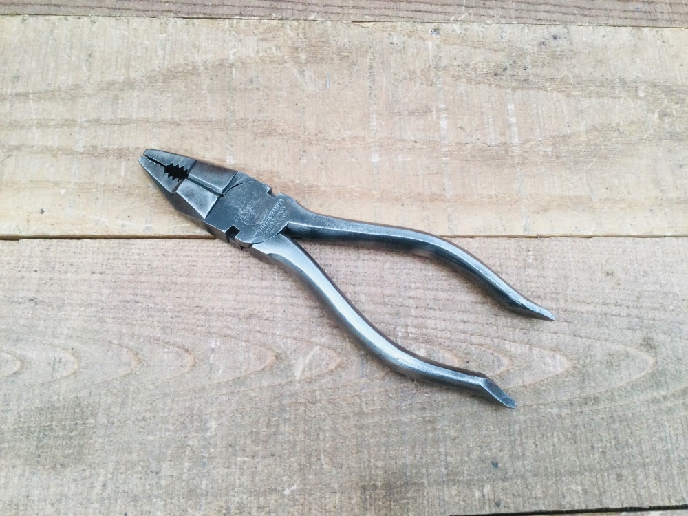 Vintage Wm Marples & Sons 6” Cast Steel Combination Pliers