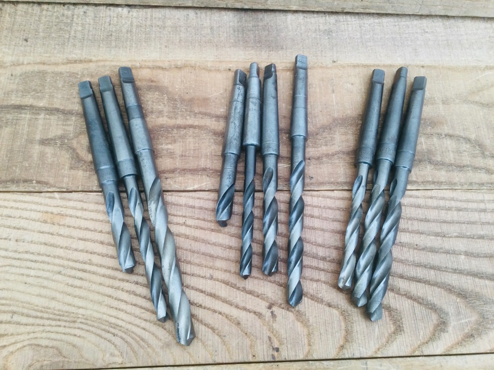 Engineers Morse Taper Drill Bits - Dormer, Firths Speedicut, Balfour