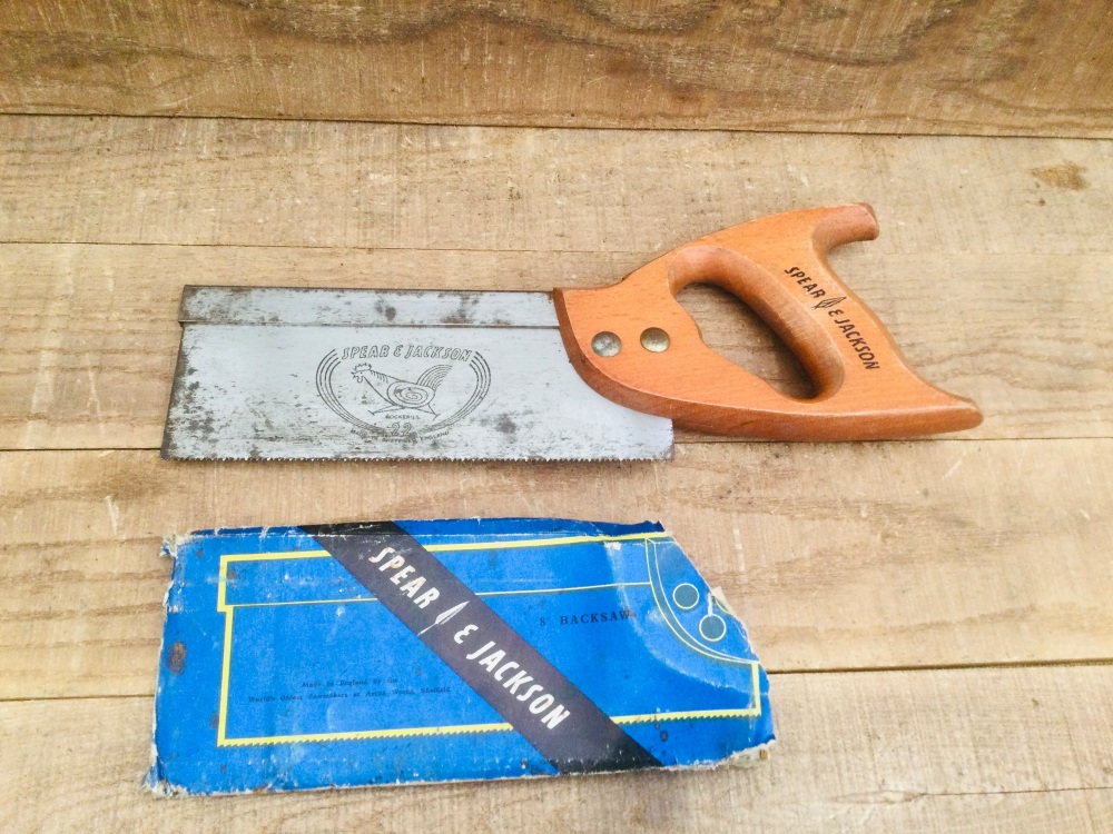 Spear & Jackson Sheffield  Cockerill 8&rdquo; No. 22 Tenon Saw
