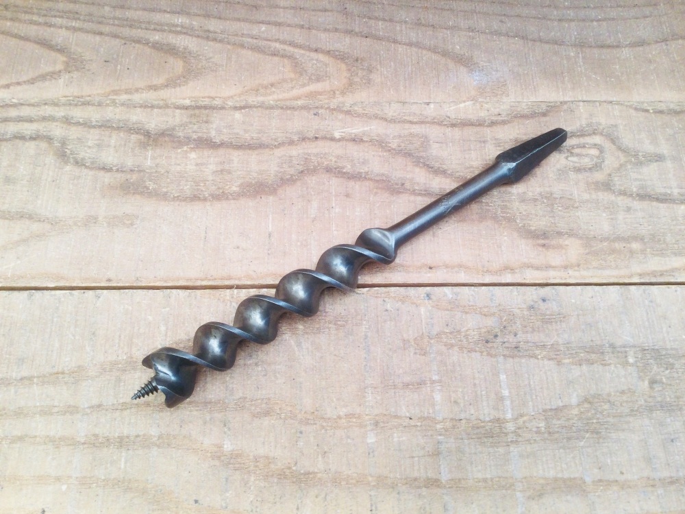 Vintage FLL Sheffield 7/8” Drill Brace Bit Made In England