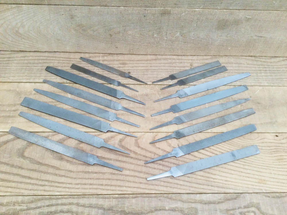 Vintage Engineers Medium File Selection - Bedford, Nicholson, Stubs, Oberg, ESC