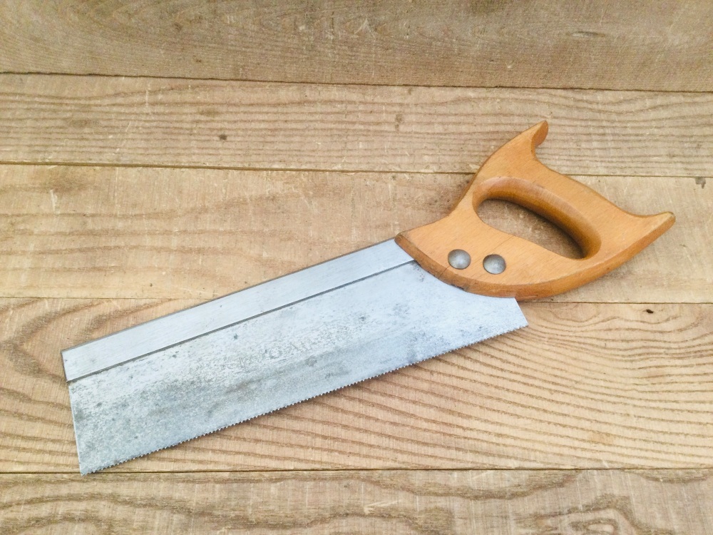 Vintage Toga Buck & Hickman 10&rdquo; Steel Back Tenon 12 PPI