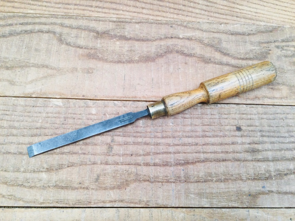 Vintage Marples & Sons Sheffield 3/8&rdquo; Carpentry Firmer Chisel