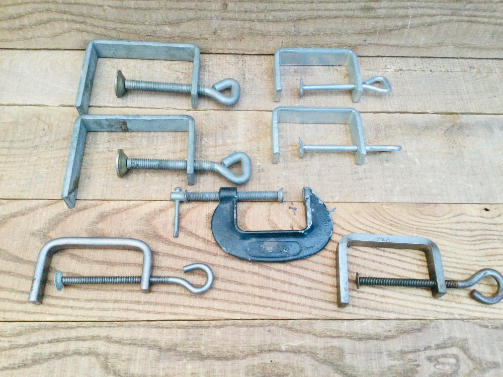 Vintage Model Makers Toolmakers Metal Clamps