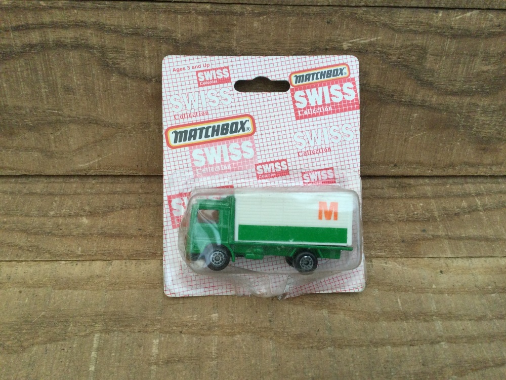 1981 Matchbox Superfast Swiss Collection MB20 - D Volvo Container Truck ‘Merkur’