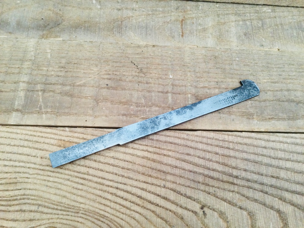 Vintage Moseley& Sons Bloomsbury London Plough Plane Iron Cutter No.7