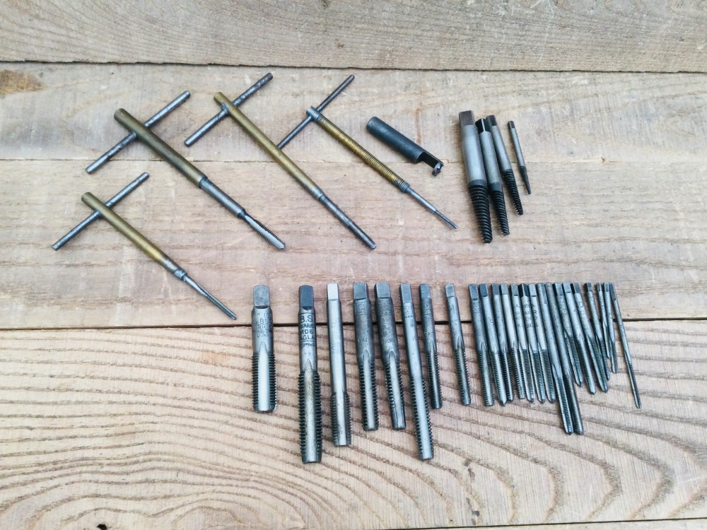 Vintage Engineering Taps Selection Job Lot