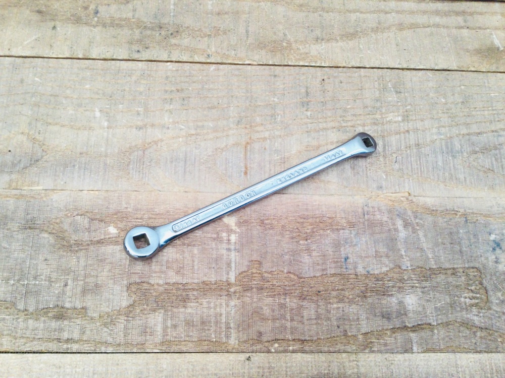 Gordon Automotive Brake Adjustment Spanner 1/4" X 5/16 Square Drive