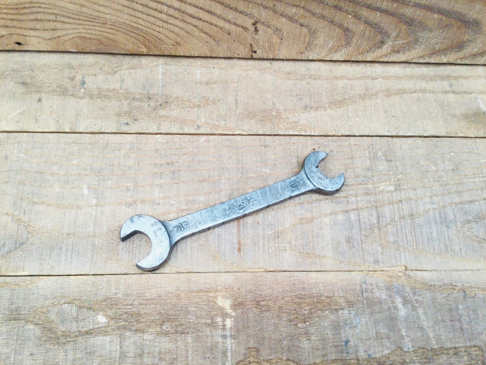 Vintage Austin Automotive 3/8 x 5/16 Open Ended Wrench