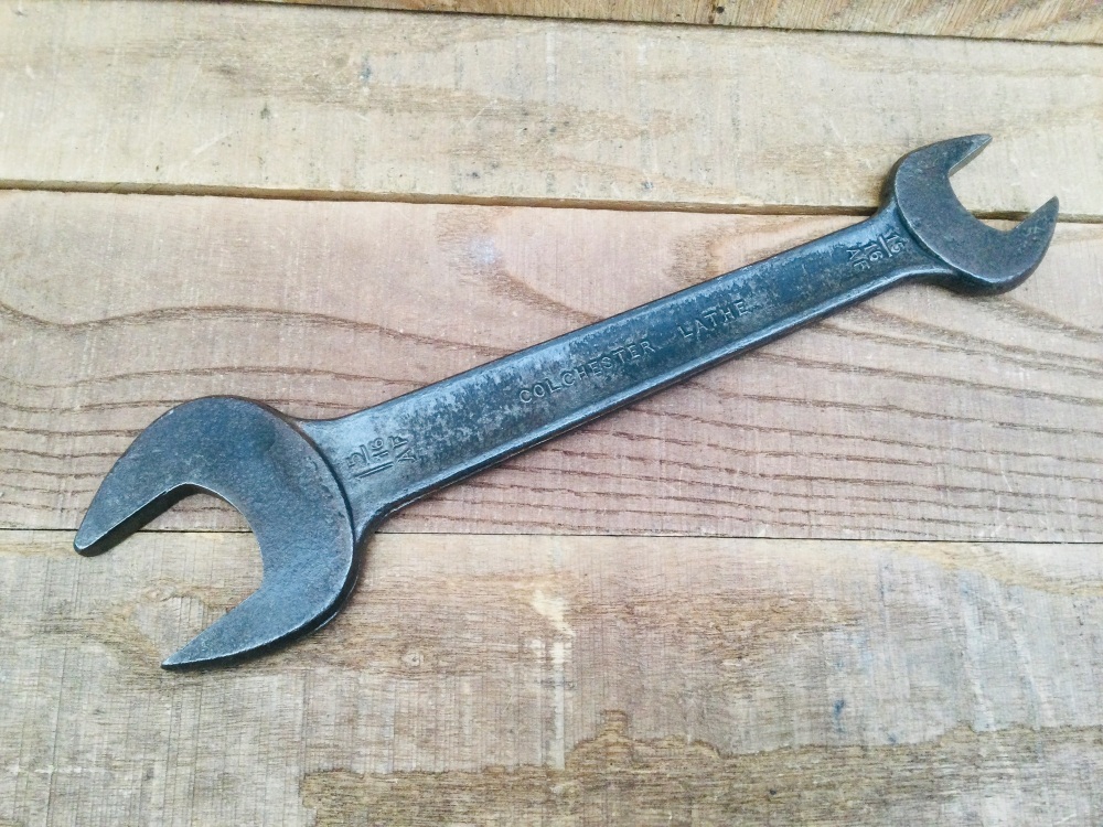 Colchester Lathe TW Spanner Wrench - TW Brand 1.5/16 x 15/16 AF