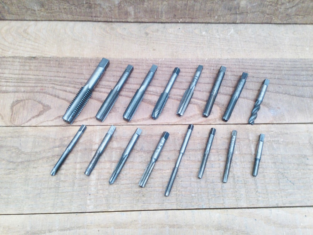 Metalworking Engineers Machinists Taps Selection