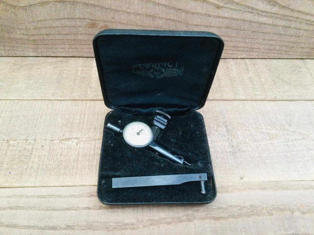 Verdict Brand .0001 Dial Test Indicator Gauge Made In England