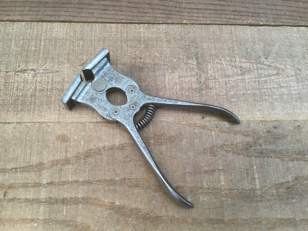 Vintage L. S. Starrett No. 1 - 5 1/2&rdquo; Music Wire Cutters Pliers