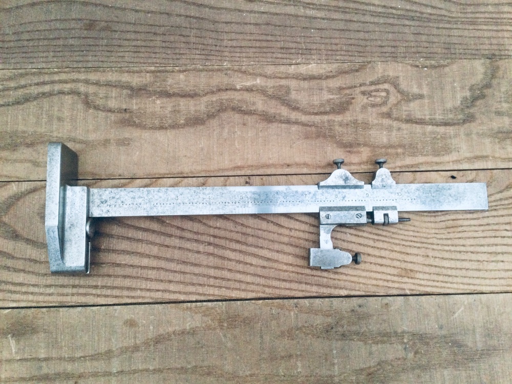 Vintage Engineers Precision Steel Vernier Height Gauge