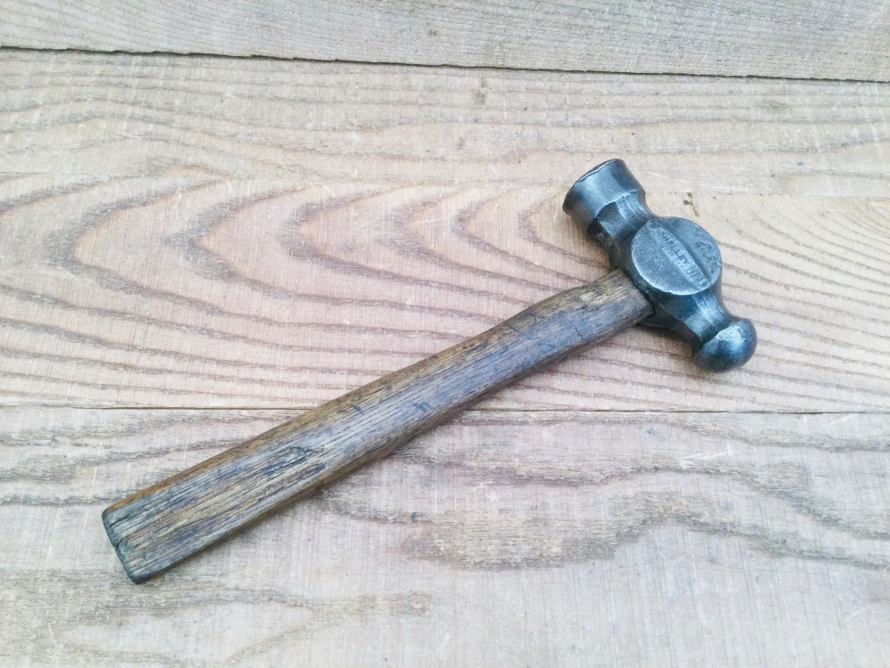 Vintage Shelley 3/4 lb Automotive Toolkit Ball Pein Hammer