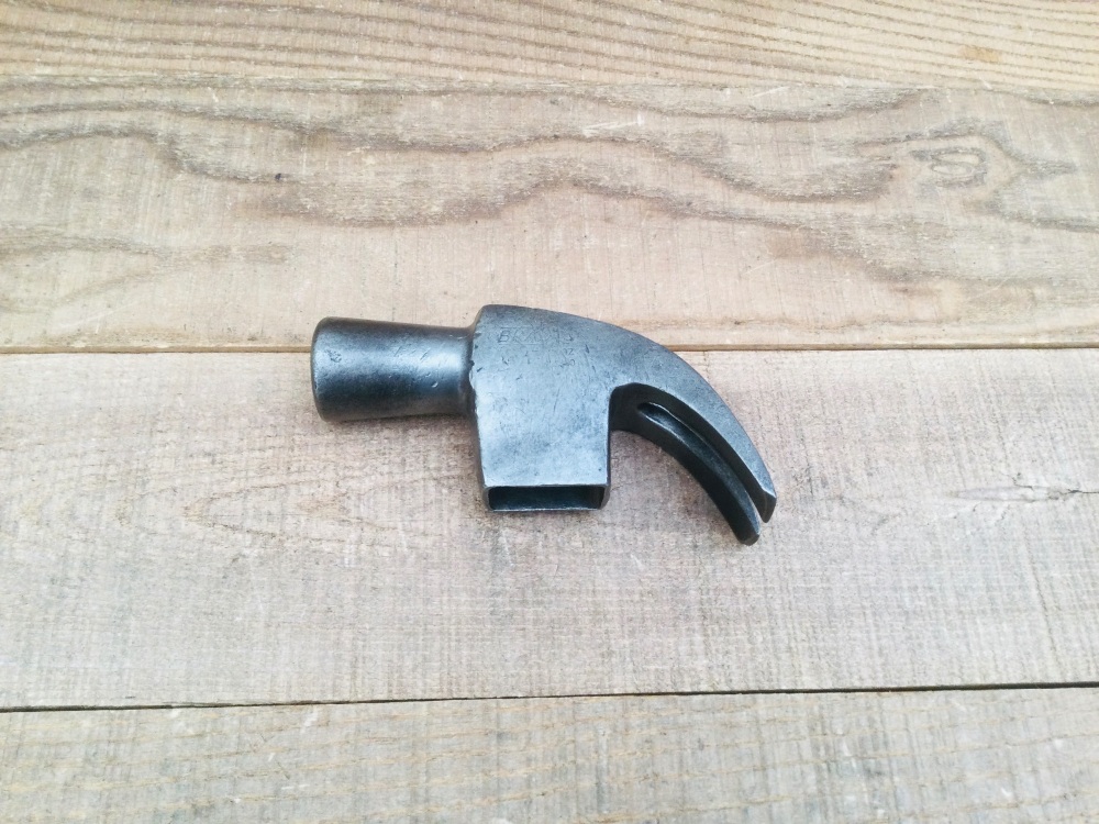 Vintage Brades William Hunt & Sons Carpentry Claw Hammer Head