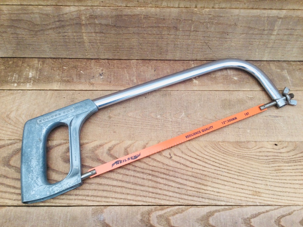 Vintage Eclipse 20T Adjustable Length Hacksaw Made In England -New Eclipse Blade